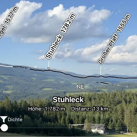 Nyaraló Waldheimatblick Sankt Kathrein am Hauenstein